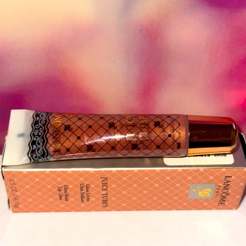 Lancome Juicy Tubes Lip Gloss - rose fishnets